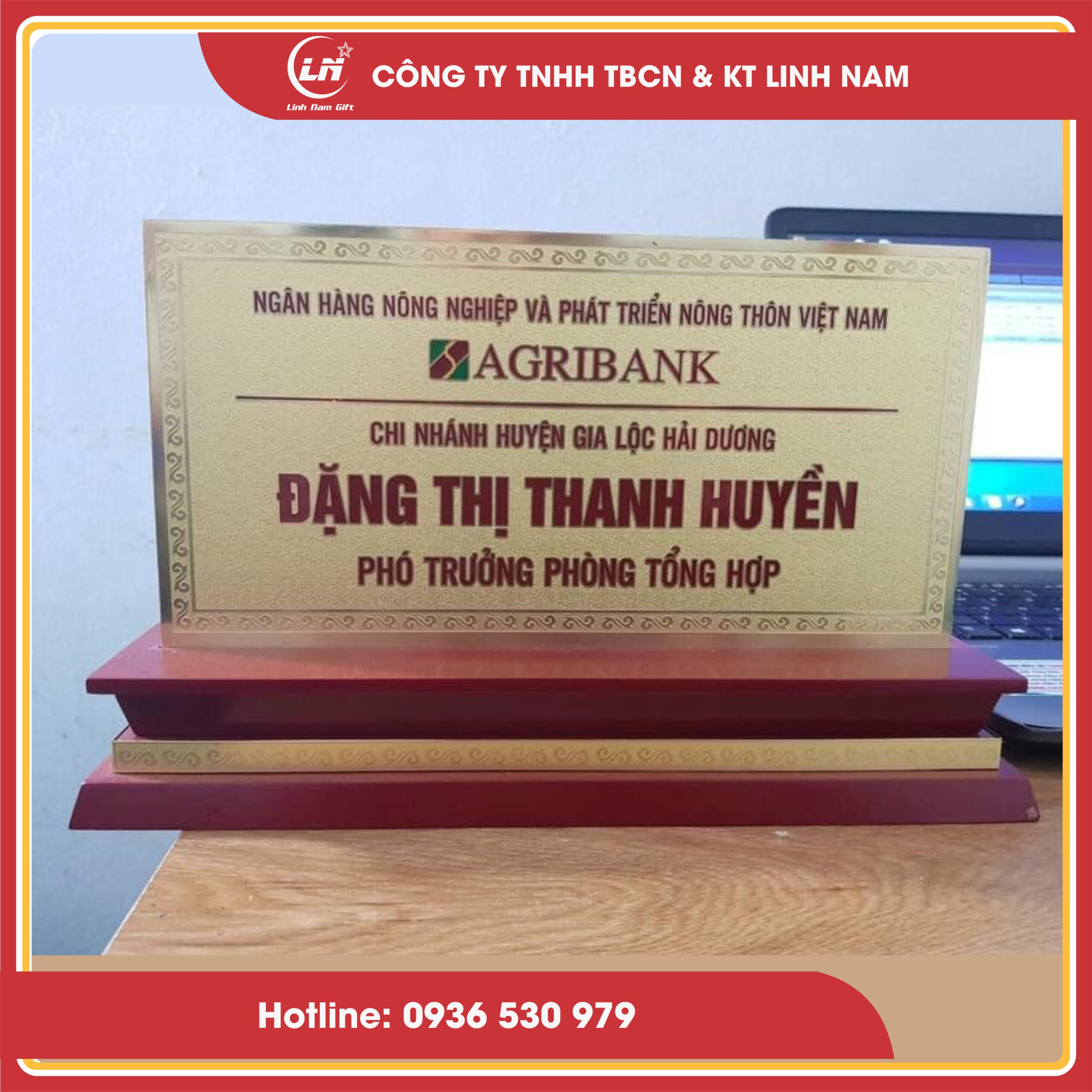 Biển chức danh 04