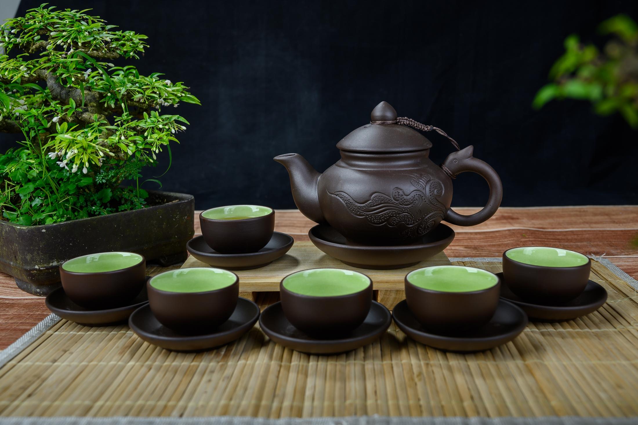 IN ấm chén tử sa Bát Tràng tại thành phố Hải Dương