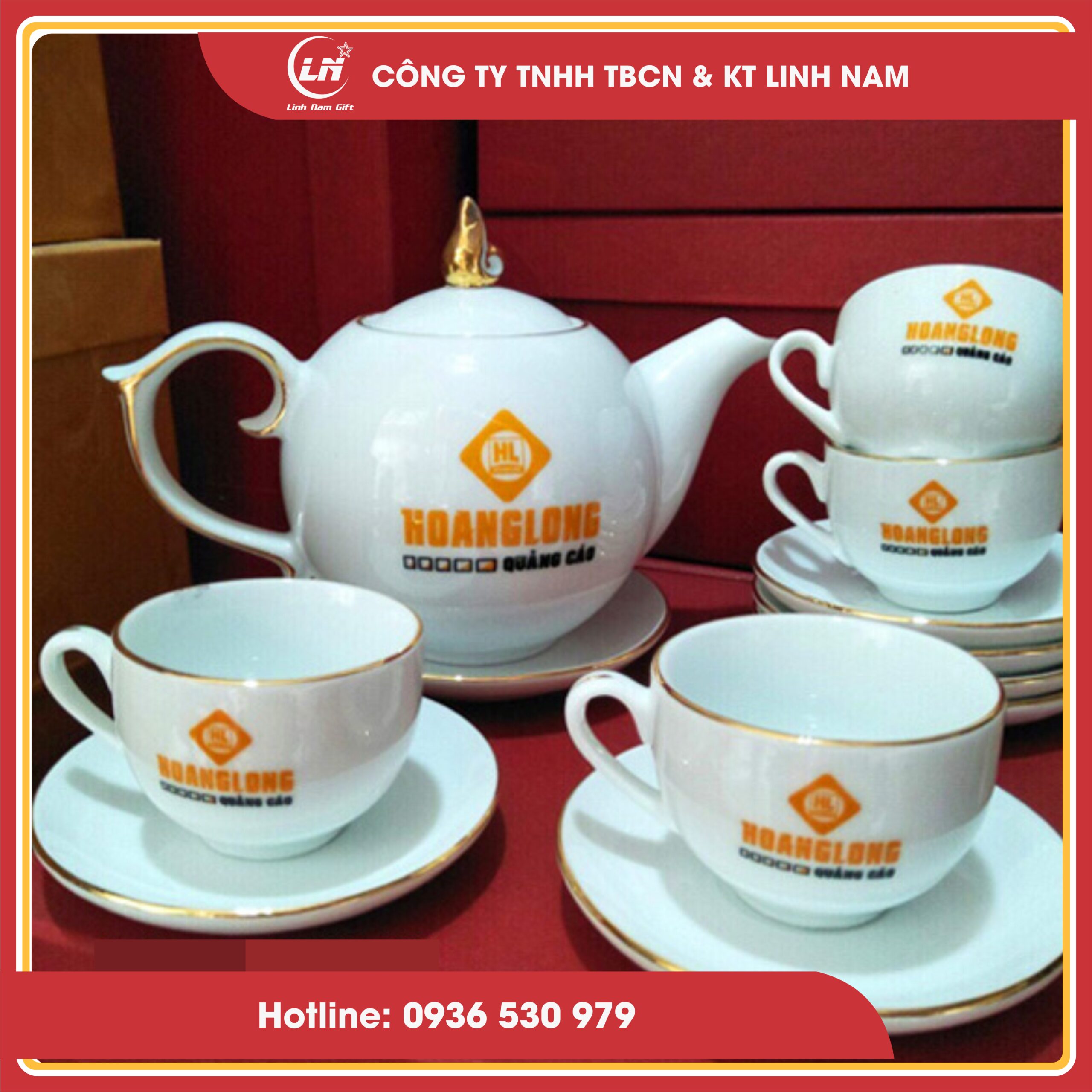 Bộ ấm chén sứ 10