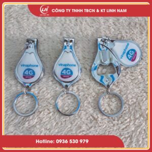 móc khóa cắt móng tay in logo