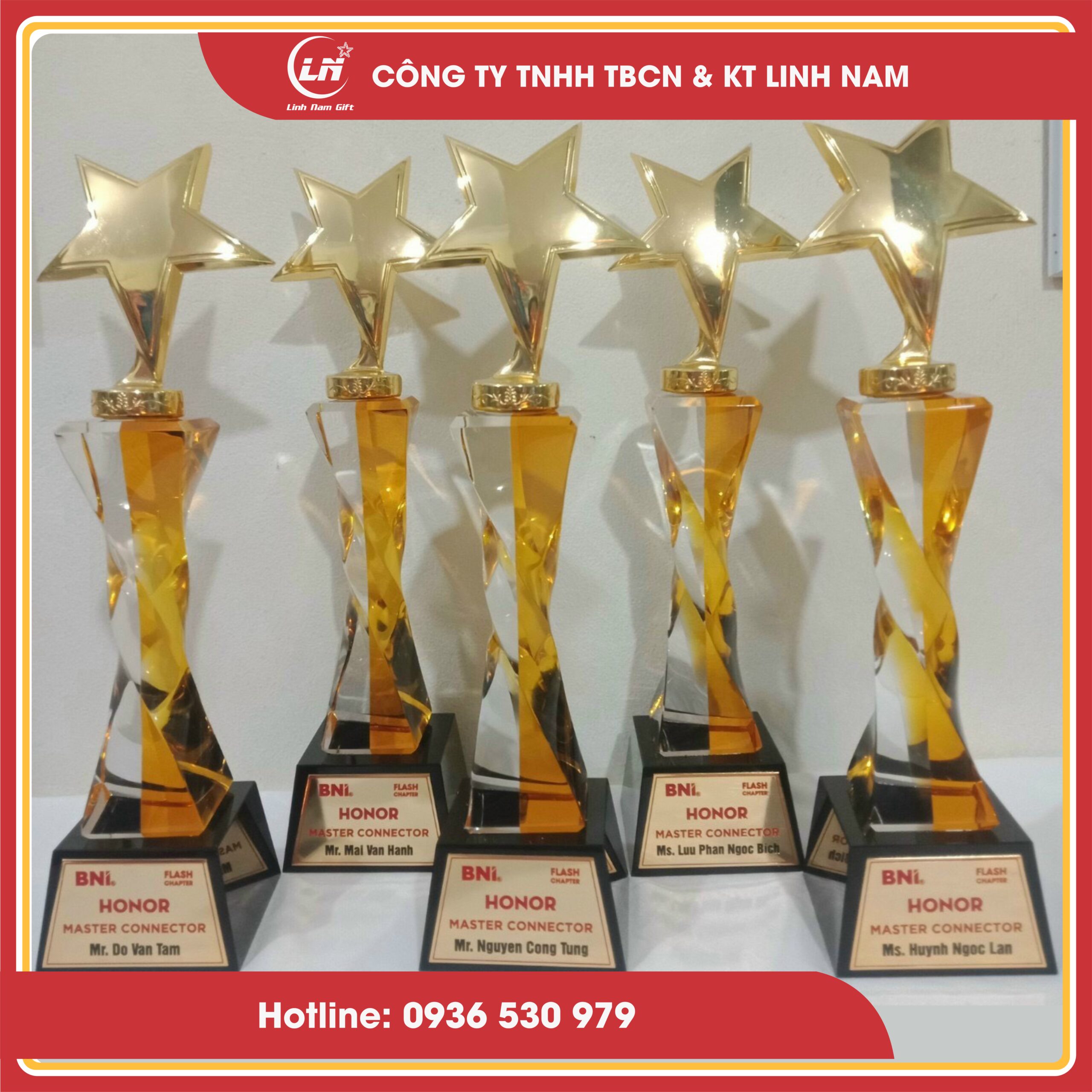 Địa chỉ làm Cúp lưu niệm giá rẻ tại TP Hải Dương