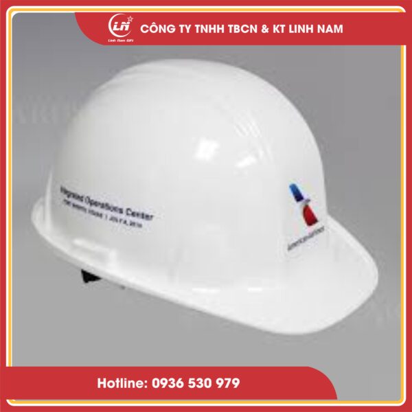 mũ bảo hộ lao động in logo công ty